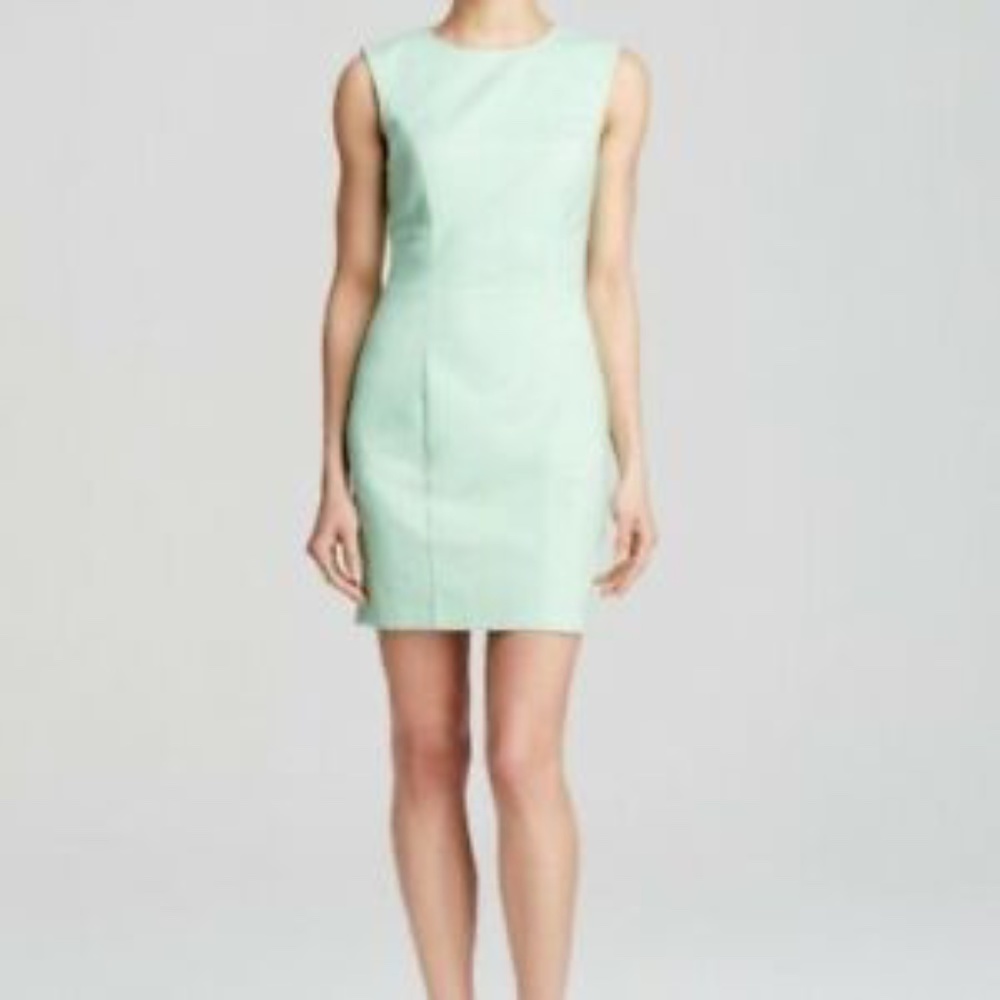 French Connection Pale Green Cocktail Dress, US2